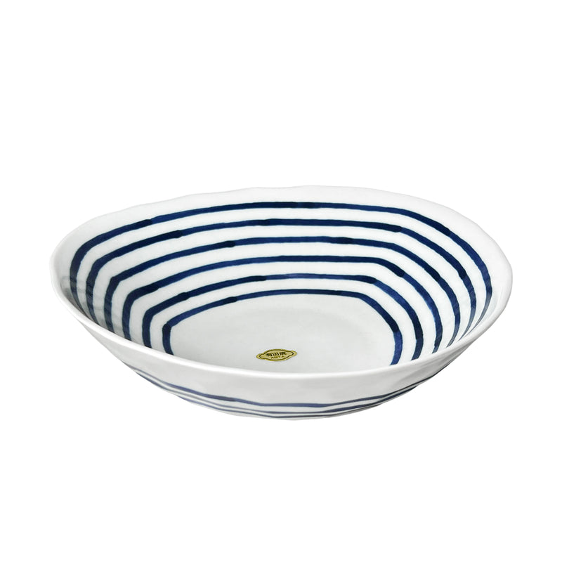 Japanese Arita Ware Irregular Serving Bowl 20cm