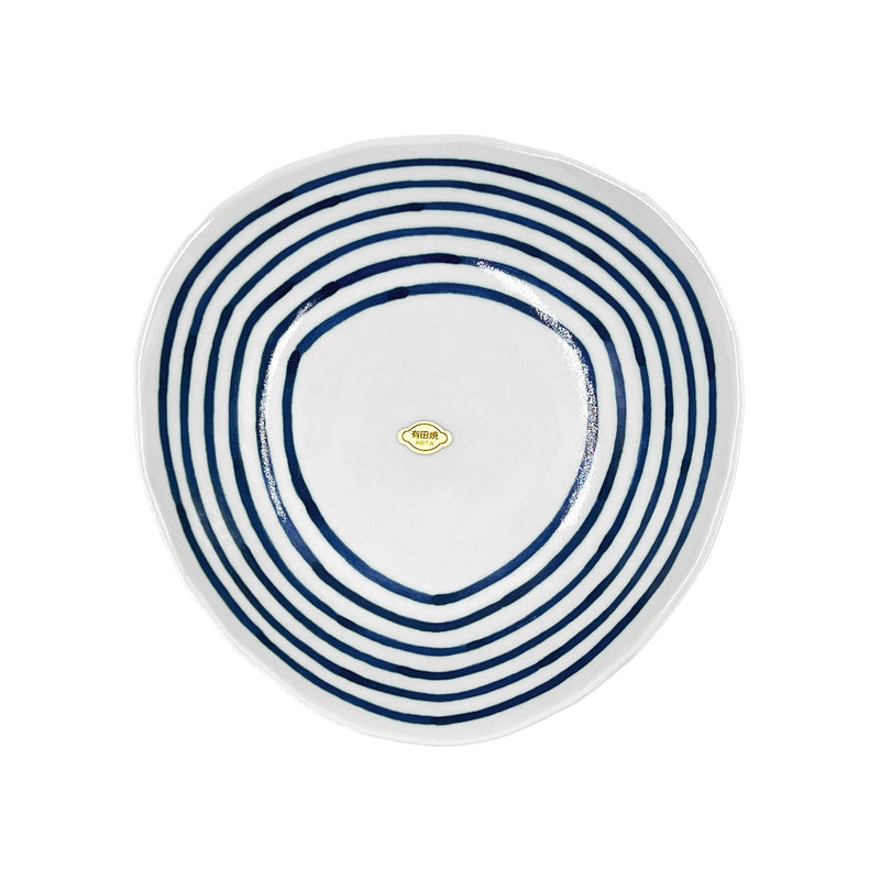 Japanese Arita Ware Irregular Serving Bowl 20cm