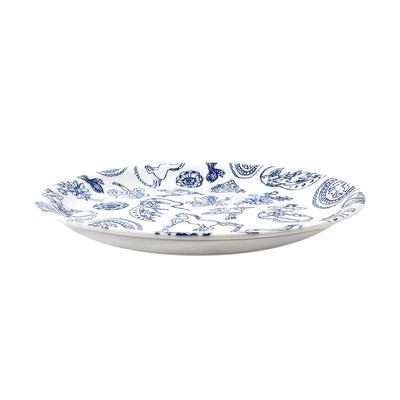 Maebata Dinner Plate 24.5cm Brooches Made In Japan