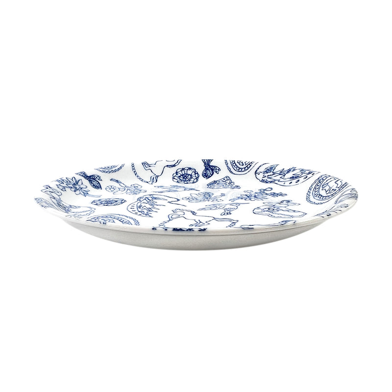 Maebata Dinner Plate 24.5cm Brooches Made In Japan