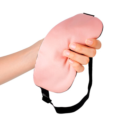 Urban Forest Tree Inflatable Neck Pillow & Eyeshade Set Sakura Pink