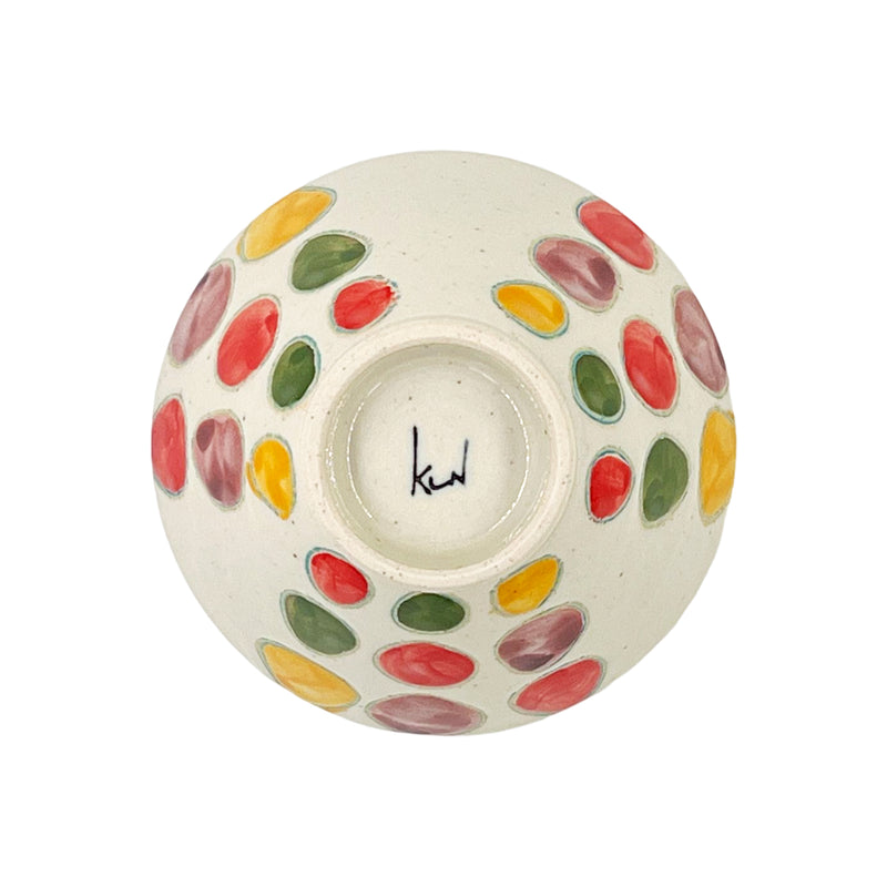 Hasami Abstract Stone Pottery 11cm Rice Bowl