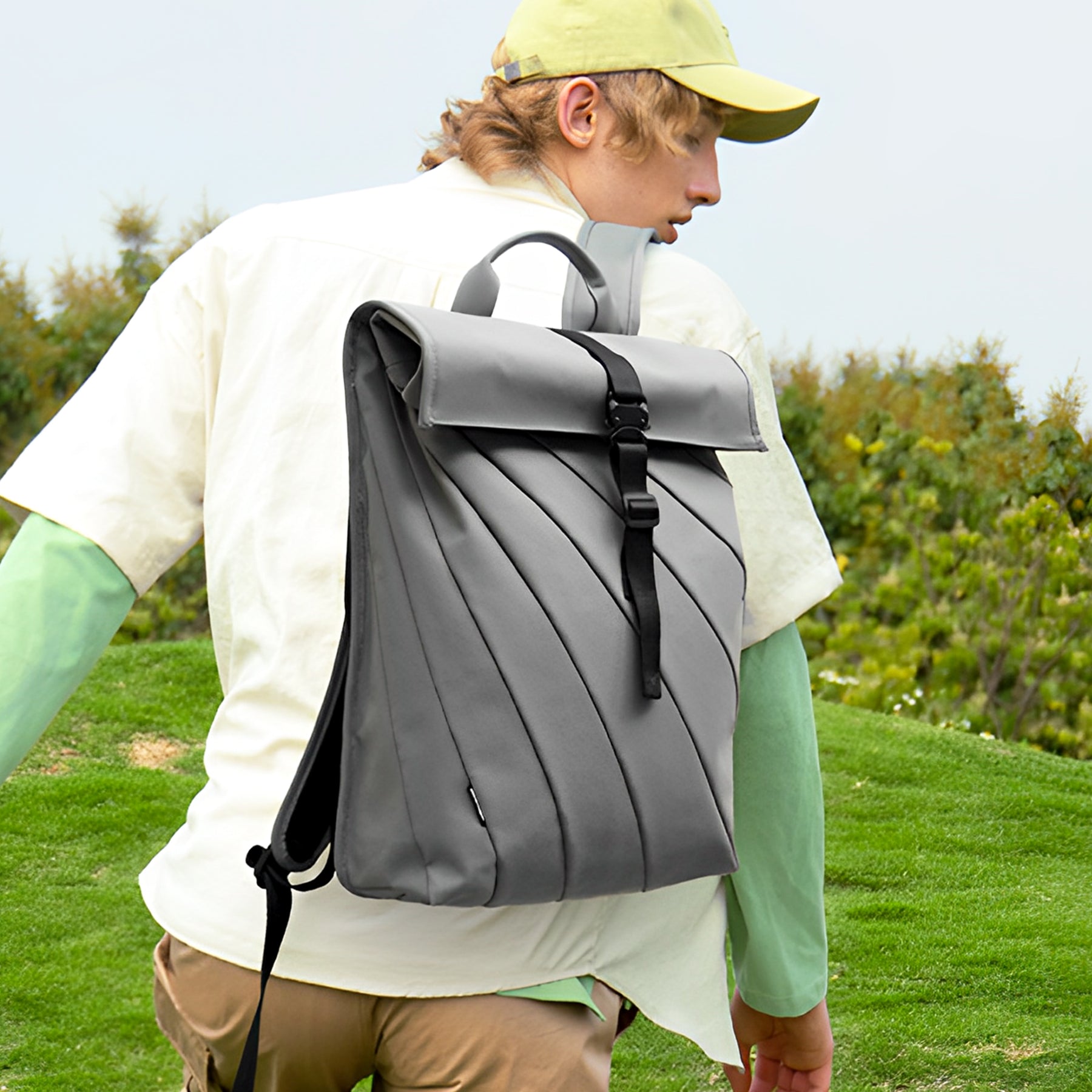 Urban Tree Backpack Urban Forest Light Backpack Bag Grey – Gokan