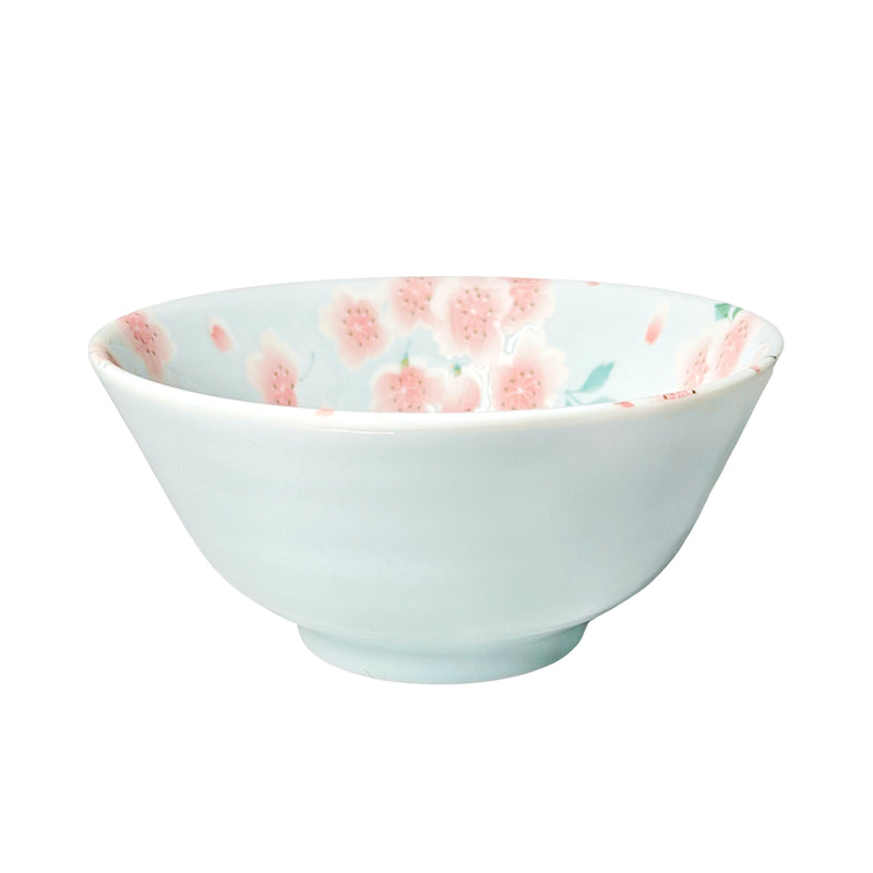 Japanese Ceramic Rice Bowl 14cm Cherry Blossom