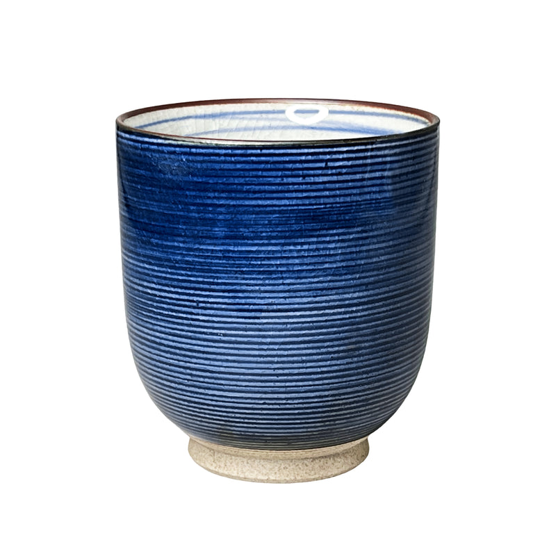 Ichichin Japanese Tea Cup Blue 350ml