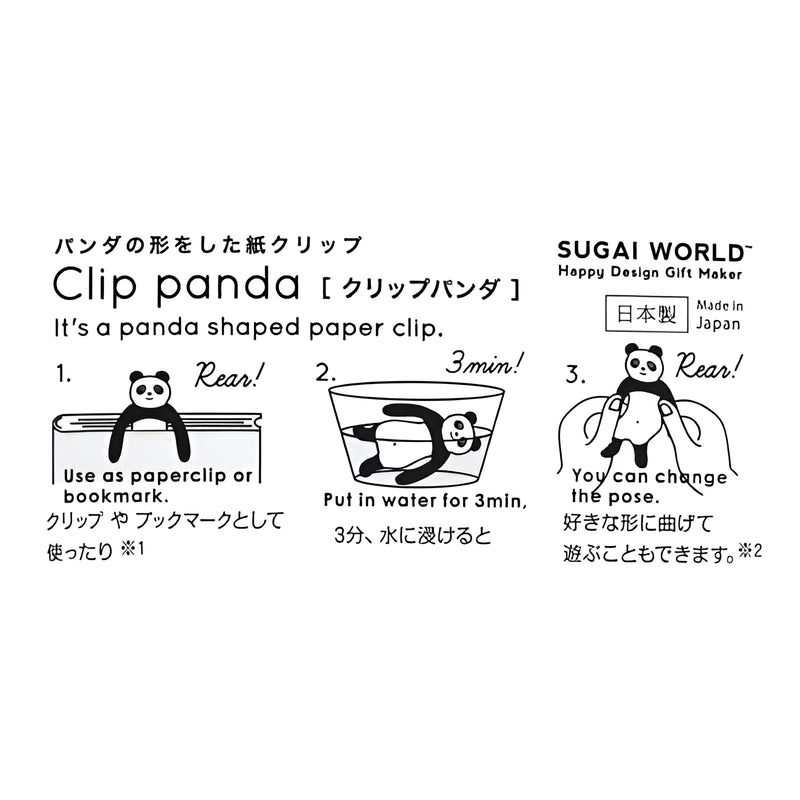 Clip Family Series Bookmark Panda