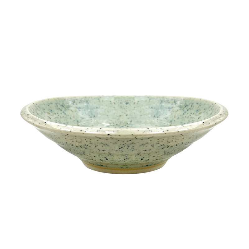 Japanese Large Serving Bowl Ceramic 23cm Jade Green