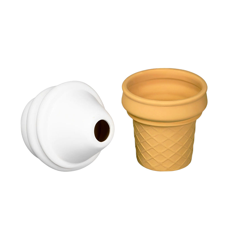 Ceramic Battery Free Humidifier With Saucer Soft Cone