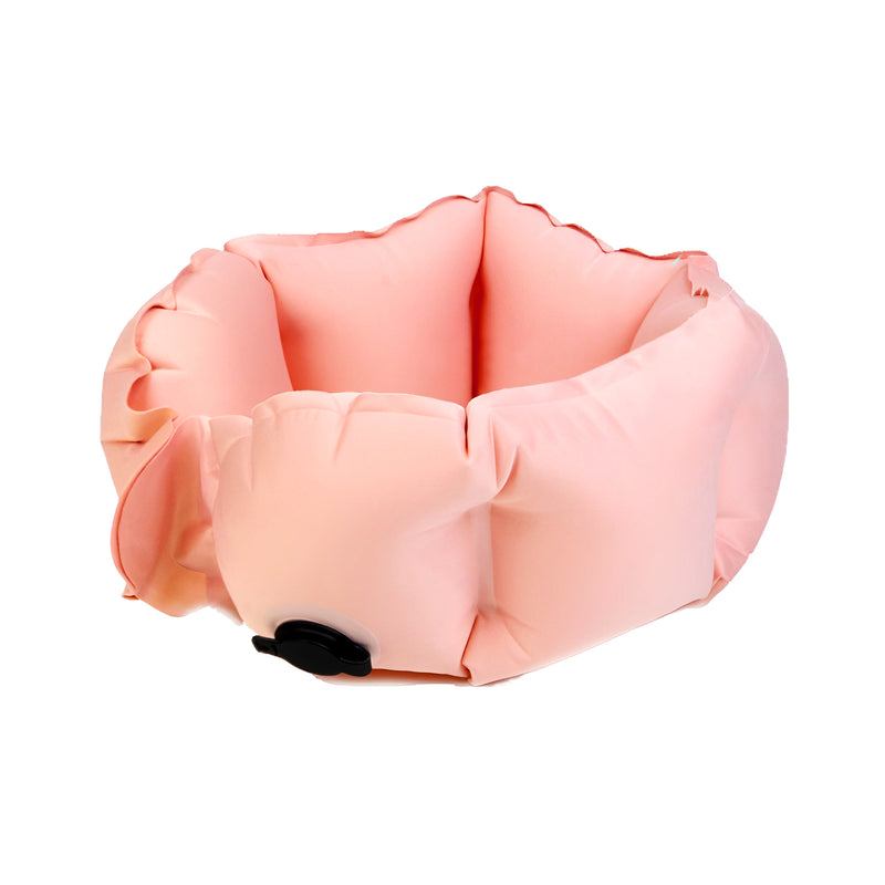 Urban Forest Tree Inflatable Neck Pillow Sakura Pink
