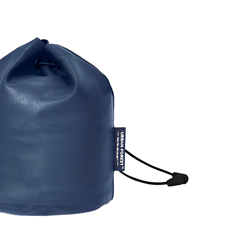 Urban Forest Blossom Neck Pillow & Eyeshade Travel Set Navy Blue