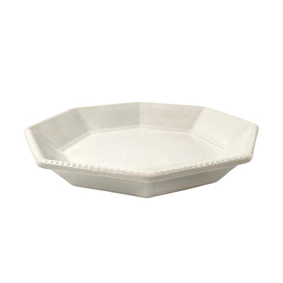 Minorutouki Mino Ware "Amy" Octagonal Serving Plate Cream 22cm