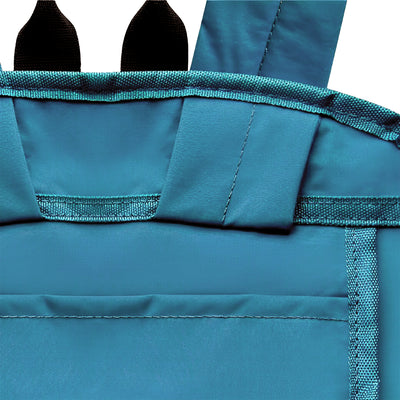 Urban Forest Tree Foldable Backpack Bag Ocean Blue