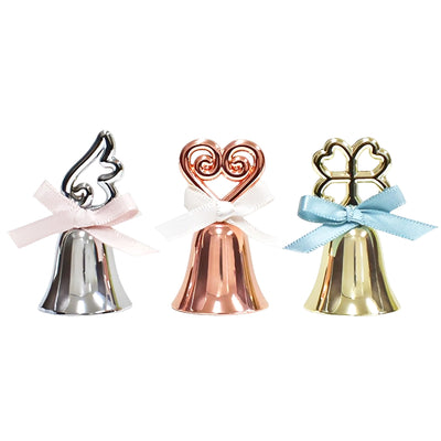 Hand Bell Card Holder Series Gold Four-leaf Clover