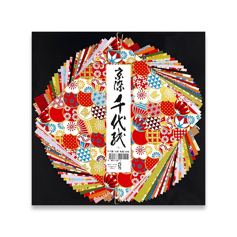 Kyozome Chiyogami 16 Sheets Large