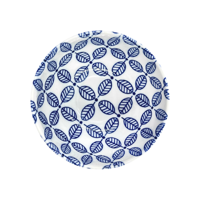 Japanese Ceramic Rice Bowl 13cm Haruya Blue