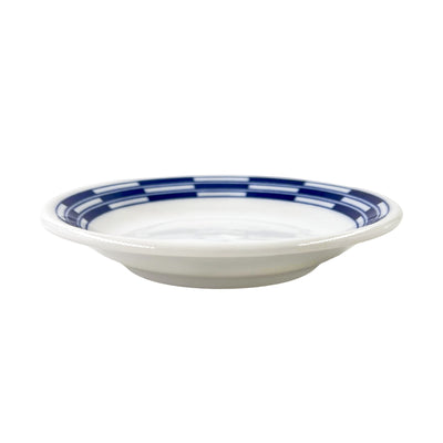 Japanese Sauce Dish 12cm Blue White
