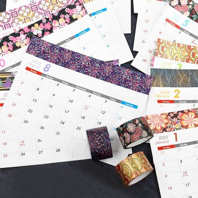 Kimono美 Masking Tape Series Wakamatsubishi ( Gold Leaf Gradation )